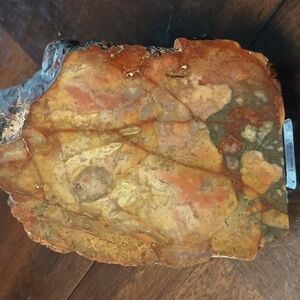 Indian Paint Rock Rock Naturally Made with Red and orange
